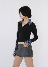 STRIPE WRAP SHORTS