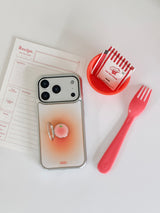 [SET] TOMATO SORBET Silver Epoxy Case Ring Tok