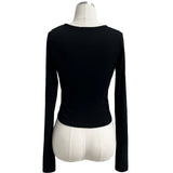 Lia Butterfly Bolero Team Strap Long Sleeve Tee (5 colors)