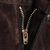 Winter Velvet Denim Bootcut Pants (2color)