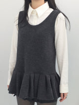a flared winter dress