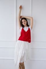 UNBALANCE HEMLINE SKIRT