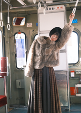 Fur Jacket / Beige