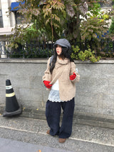 コーデュロイピンタックカーゴパンツ (3color)