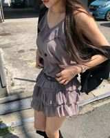 ラブオブスリムデイフリルカーディガン