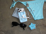 We never left summer phone case (Blue), Mag safe