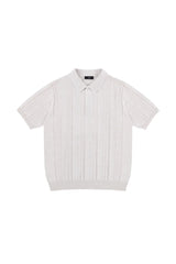 Linen Blend Polo Shirt