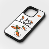 carrot party epoxy bumper case 