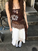 lace flower sleeve