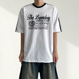 Jeonde track short-sleeved T-shirt (3 colors)