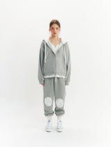 Fluffy Jogger Pants (Grey)