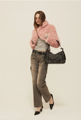 Ash pocket cargo jeans