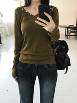 テンセルフーデッドTシャツ(5 colors)