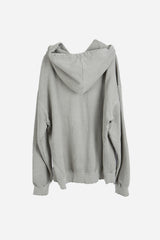 Vintage dying hoodie zip-up
