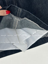ローペーパースティッチジーンズスカート
