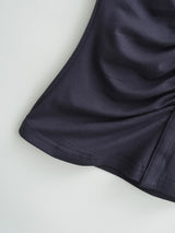 Evara Front Shirring T-shirt