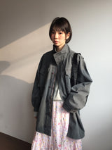 レッテグランジハーフネックナイトガウン (1color)