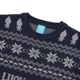 TROLLS JACQUARD ニット - NAVY