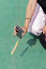 Classical Crochet Phone strap (Green)