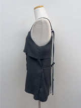 Attention Pleated Layered Bustier