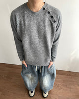 Feld Button Crop Knit