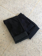 Plaid Roll-Up Pants
