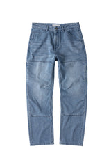 インシジョンダブルニーカーペンターパンツ (Washed Blue)
