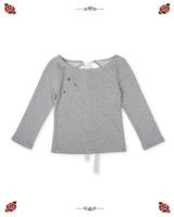 BACK RIBBON STUD T SHIRTS [3colors]