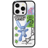 Hip 3D Blue Rabbit Epoxy Bumper iPhone Case