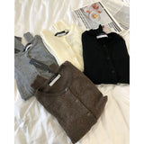 Round Basic Cardigan