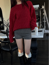 [F/W] Knit short pants