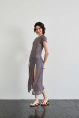 WITTY KNIT ONE-PIECE / MOCHA