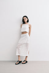 rose top (white)
