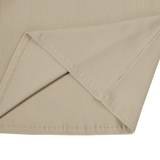 25SS EMBO LOGO WAFFLE SHORT SLEEVE T-SHIRT LIGHT BROWN
