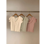 Lovely frill cardigan (4color)