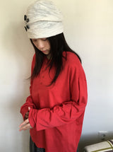 フルールビンテージボタンビーニー