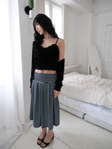 stripe pleats sk