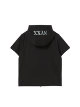 クロスパッチフーディー (BLACK)