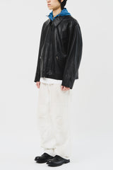 Storm Leather Zip Jacket