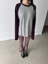 coloration raglan T 