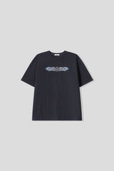 クロスステッチオーバーサイズショートスリーブ 3COLOR