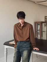 ノッキングクラシックロングスリーブシャツ