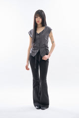 Iska stud bootcut pants