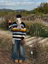 Mas Multi-Stripe Knit