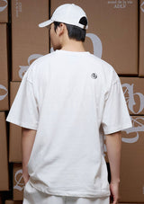 [24SS] AE ロゴ半袖Tシャツ クリーム