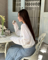 [MADE/夏ver.] ふわふわベーシックラウンドニット