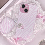 Hime zebra earphones case