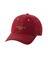 26SS CONTRAST STITCH NYLON BALL CAP