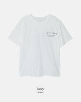 アンティークガーデングラフィック半袖Tシャツ(2color)