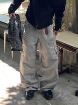 Toby Stone-Washed Cargo Pants (4 Colors)
